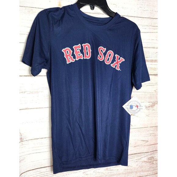 Genuine Merchandise Red Sox Benintendi #16 Crew Neck T-Shirt - Large 14/16 Blue - Picture 11 of 11